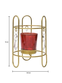 Crystal Hanging T-Lite Holder