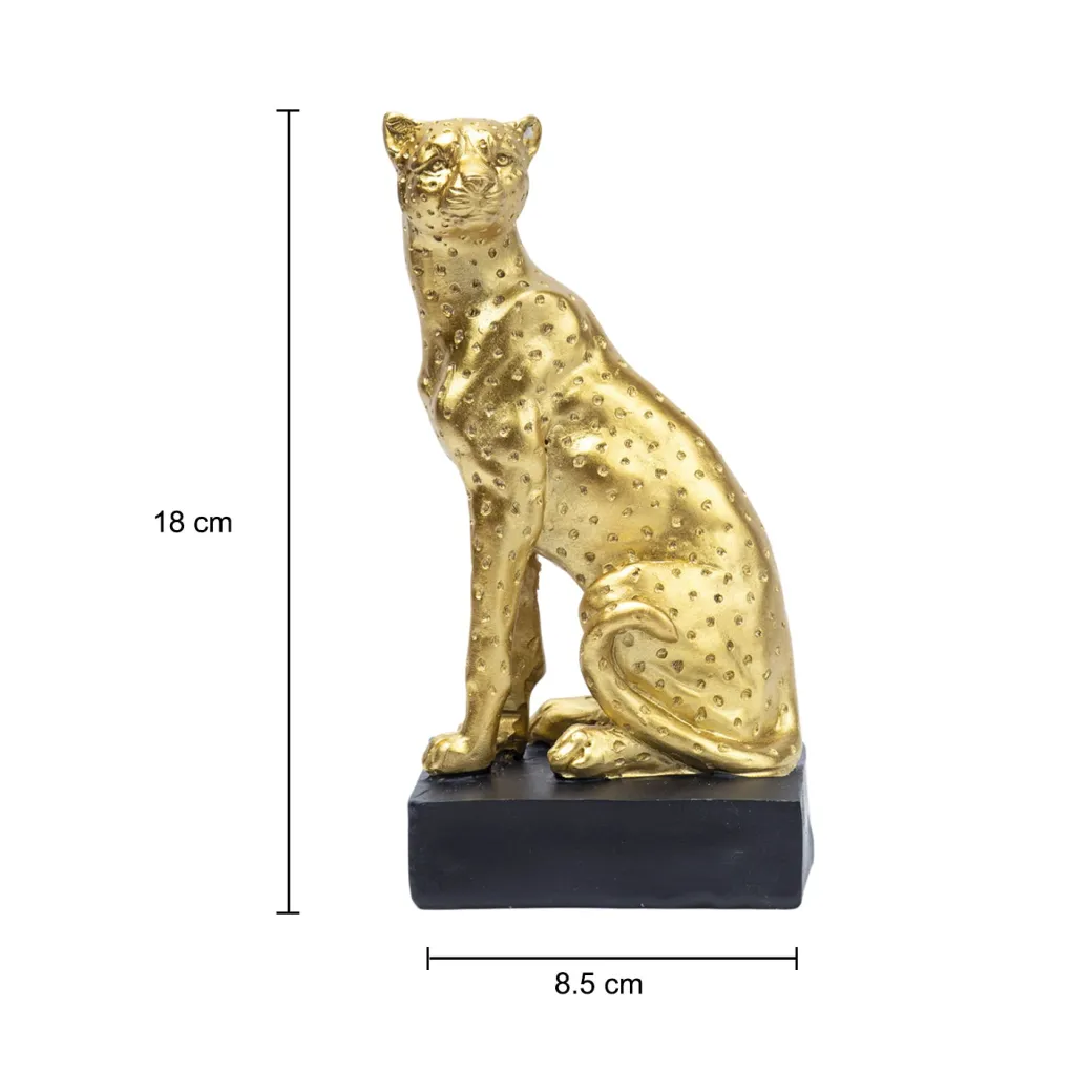 Decorative Cheetah Statue Home & Office Décor 8.5CM