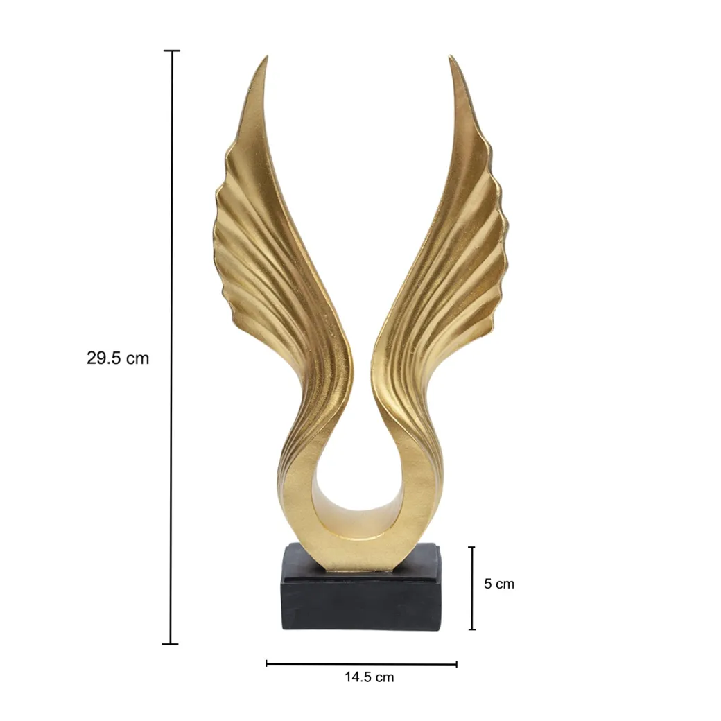 Decorative Wings Statue Home & Office Décor 14.5CM