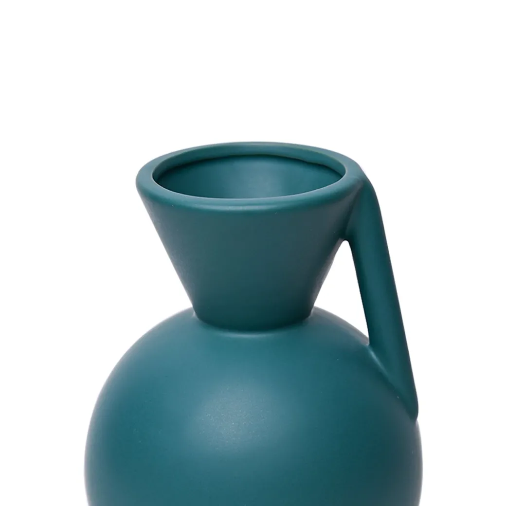 Deep Sea Green Decorative Vase