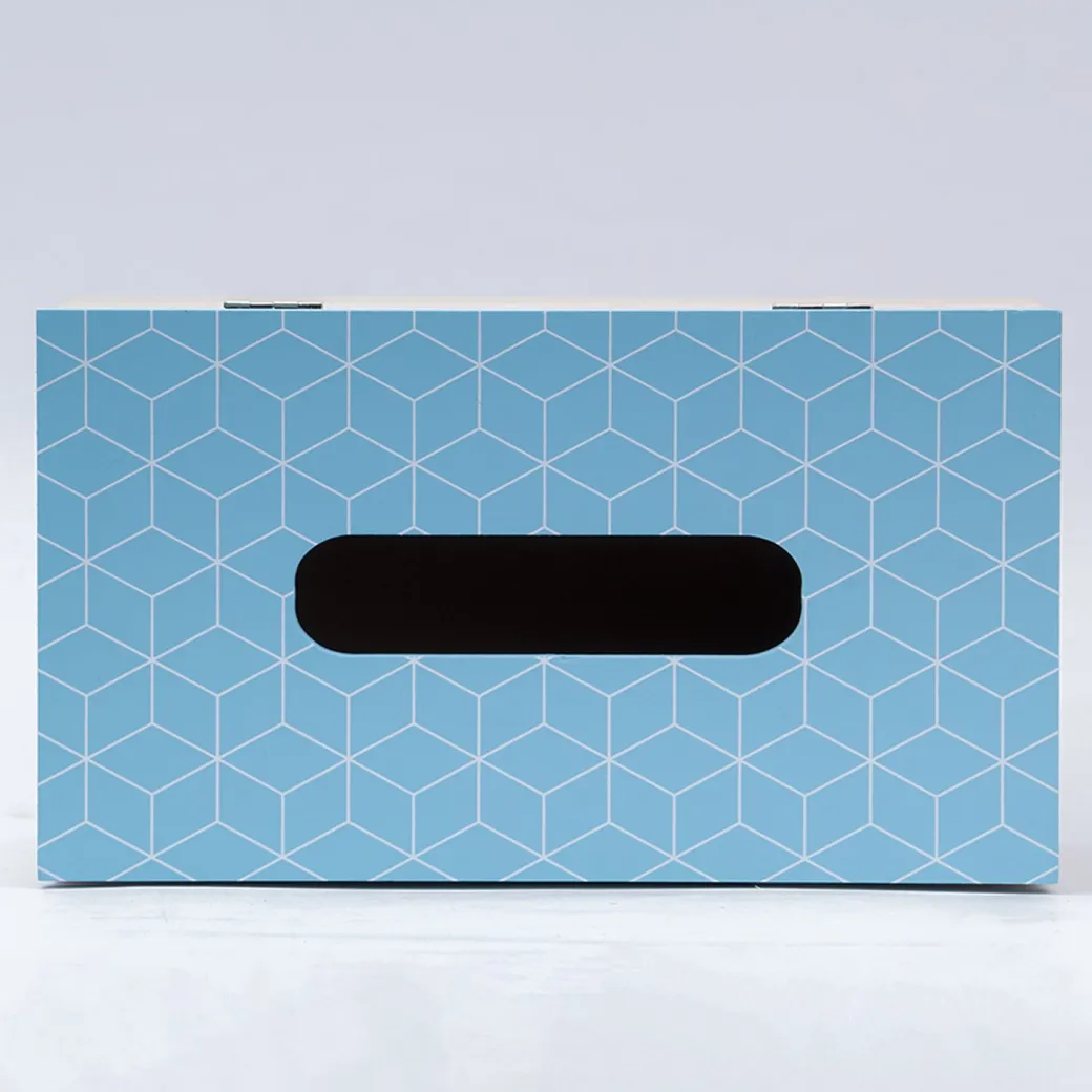 Exquisite Blue Tissue Holder Box
