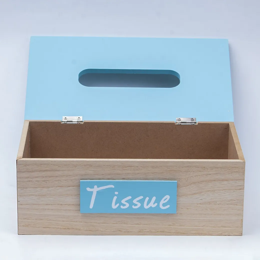 Exquisite Blue Tissue Holder Box