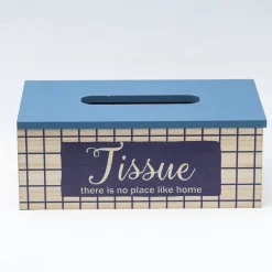 Exquisite Blue Tissue Holder Box For Home
