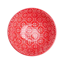Floral Bowl Set Of 2 (650Ml)