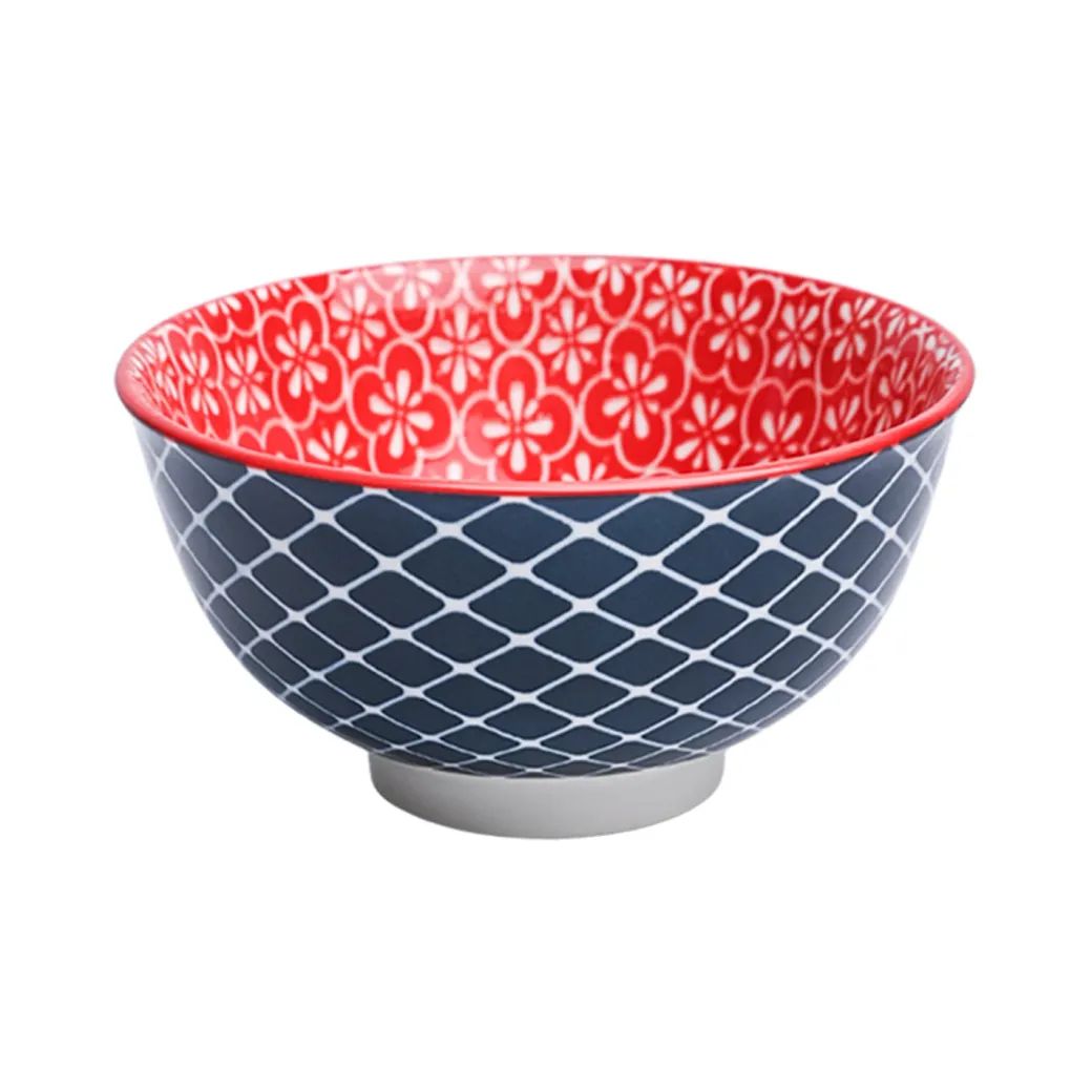 Floral Bowl Set Of 4 (280Ml)