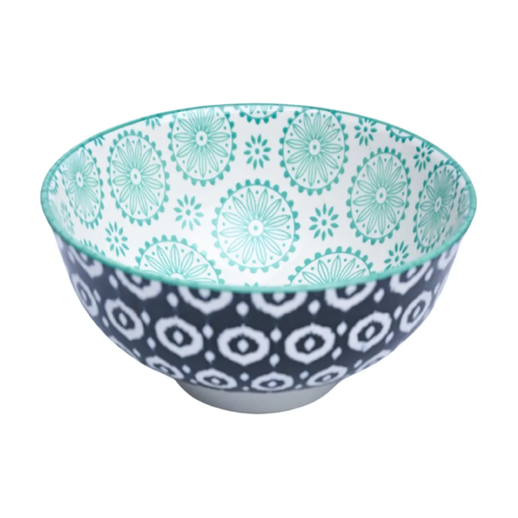Floral Bowl Set Of 4 (280Ml)