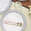 Full Plate (White Morracone) (Set Of 6)