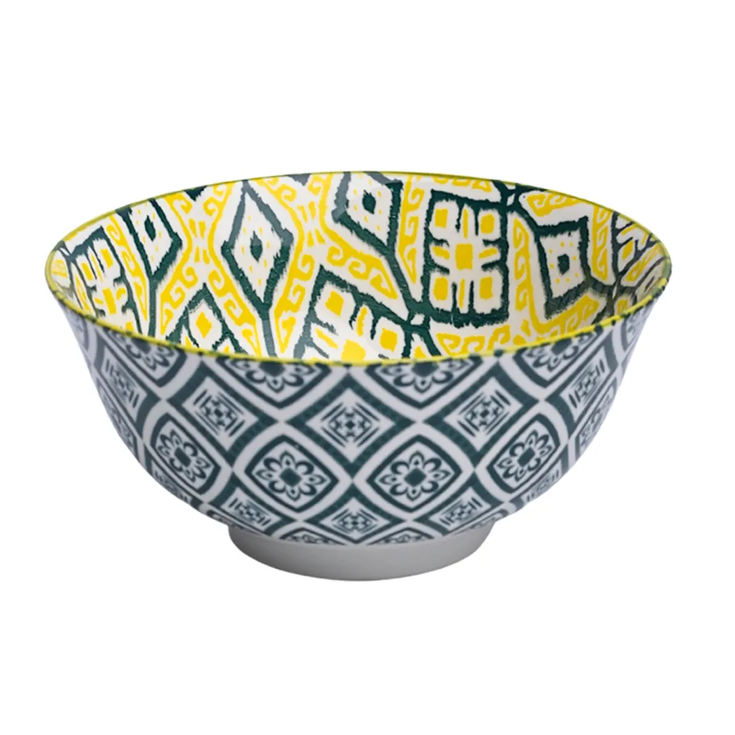 Geomatry Bowl Set Of 2 (650Ml)