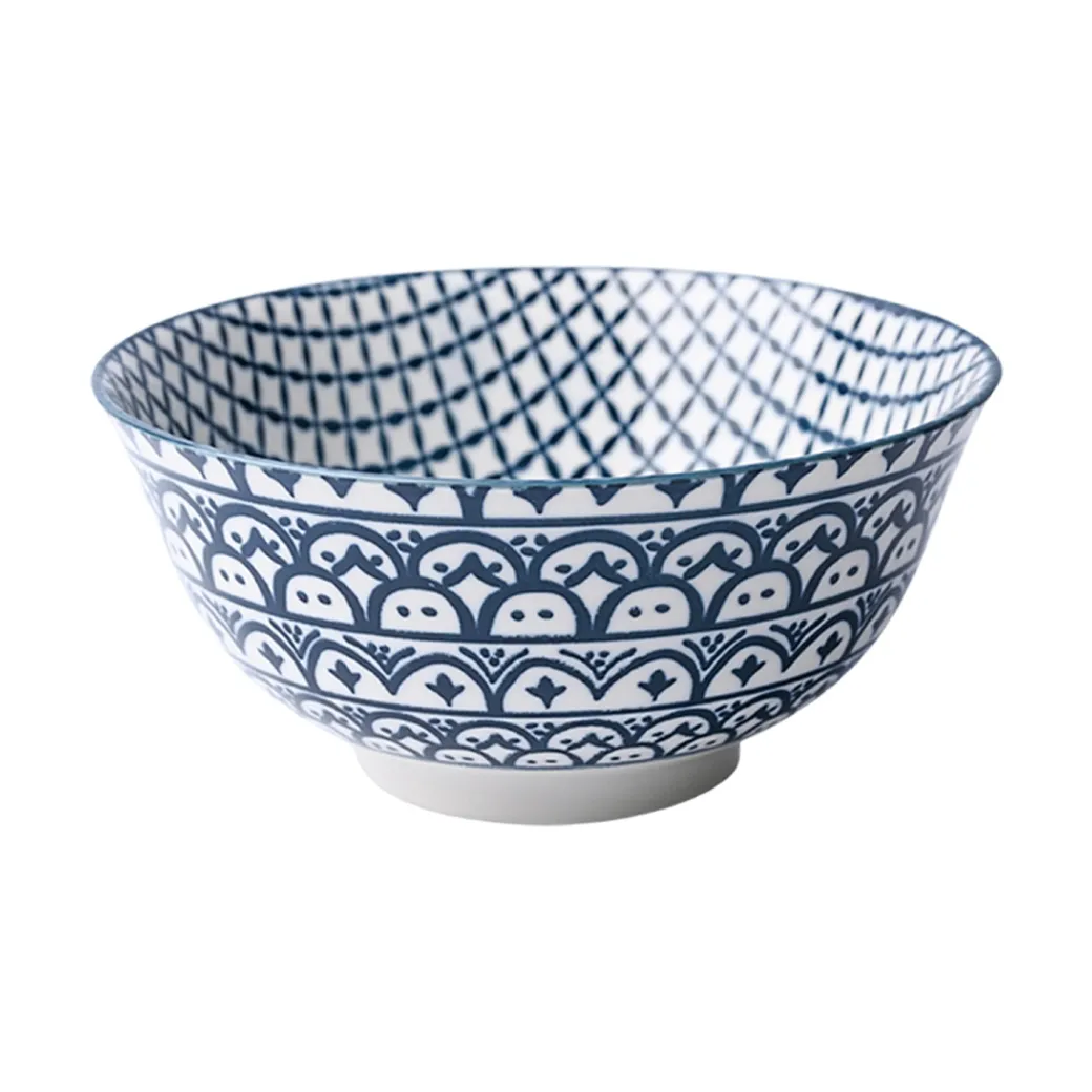 Geomatry Bowl Set Of 2 (650Ml)