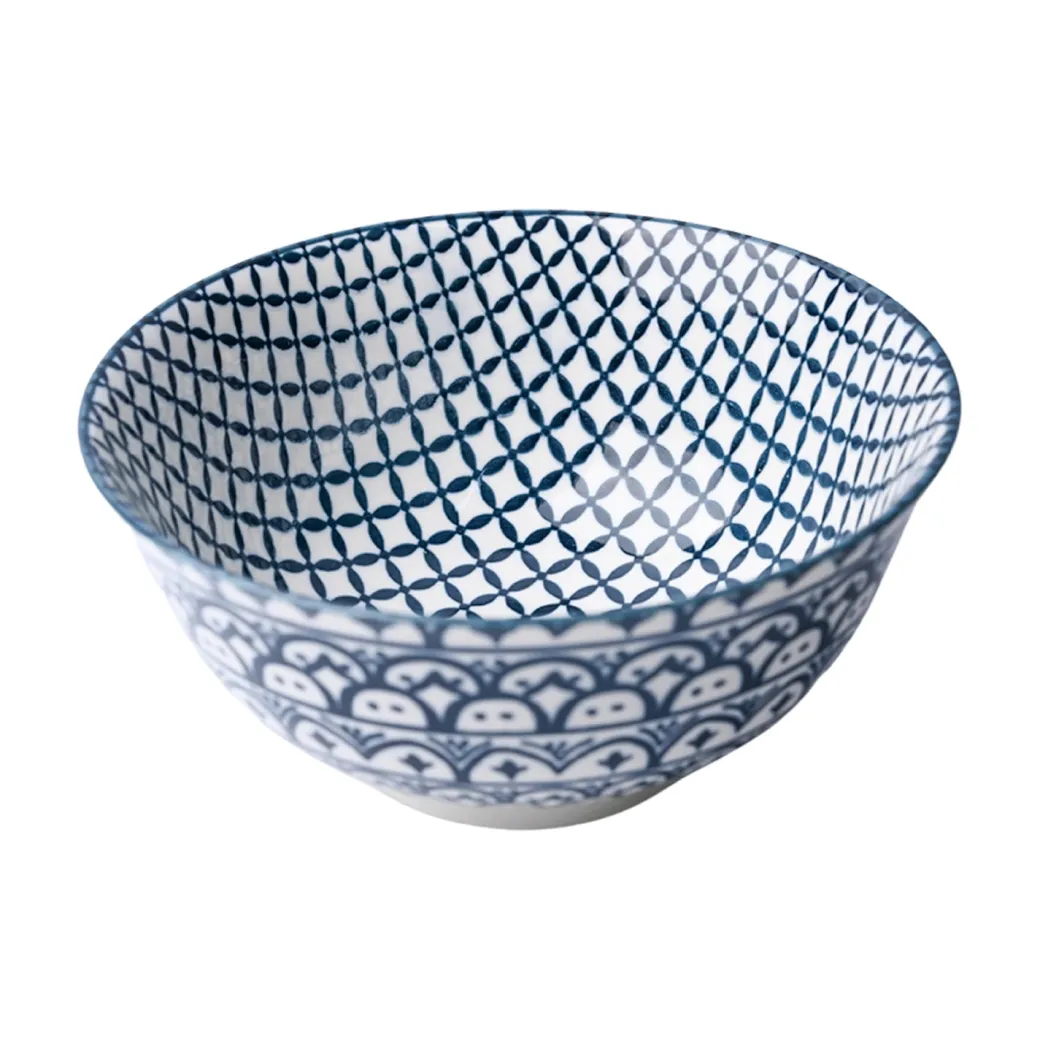 Geomatry Bowl Set Of 2 (650Ml)