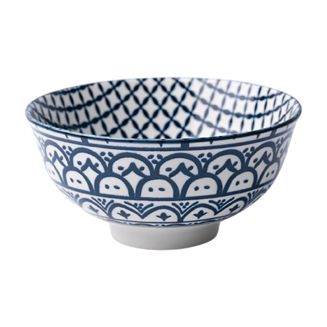 Geomatry Bowl Set Of 4 (280Ml)