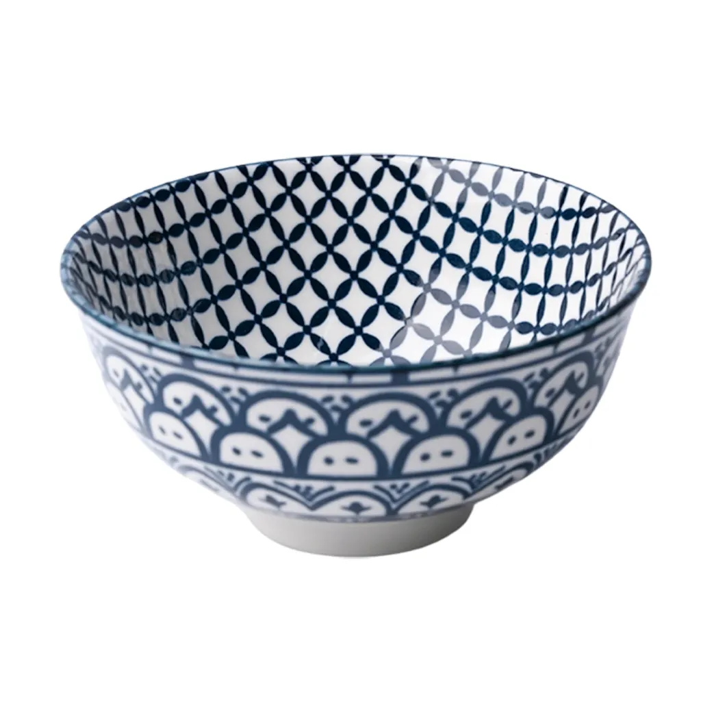 Geomatry Bowl Set Of 4 (280Ml)