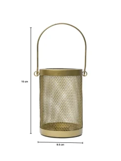 Golden Iron Knitted Lantern