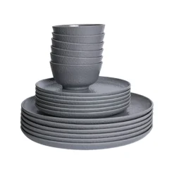 Grey Dinner Sets - 20 Pcs