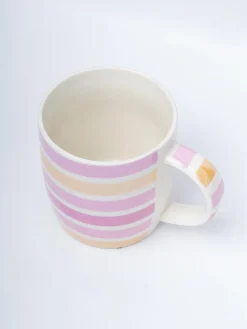 Horizontal Stripes Coffee Mug - 350mL, Multi