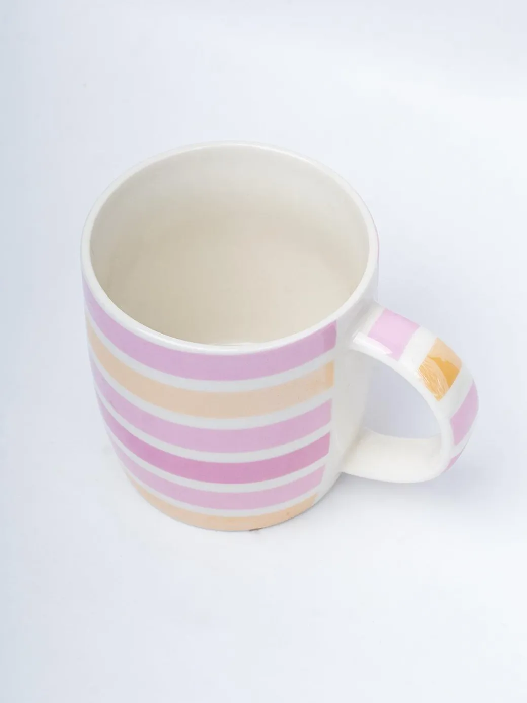 Horizontal Stripes Coffee Mug - 350mL, Multi