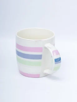 Horizontal Stripes Pattern Mug - 350mL, Multi