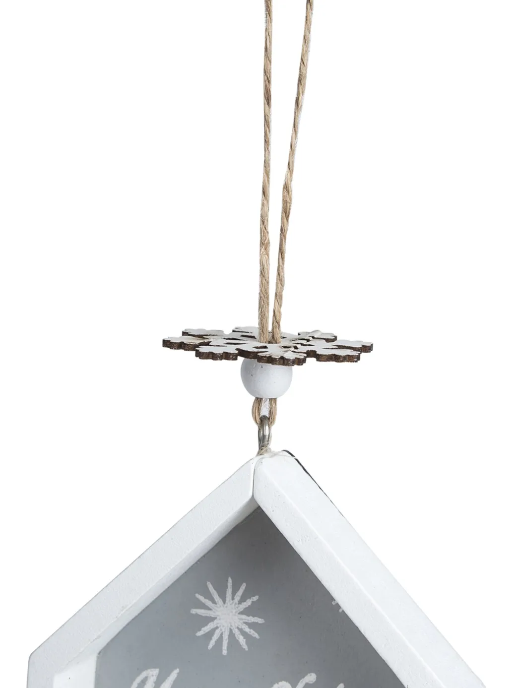 House Design - "Merry Christmas" Hanging Plaque Set Of 2 Pcs