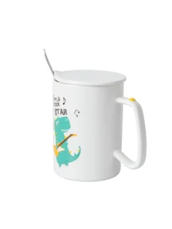 I'M a rock STAR' Coffee Mug With Lid - Dragon, 400 Ml