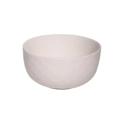 Ivory Ceramic Bowl - 580Ml, Fish Scale