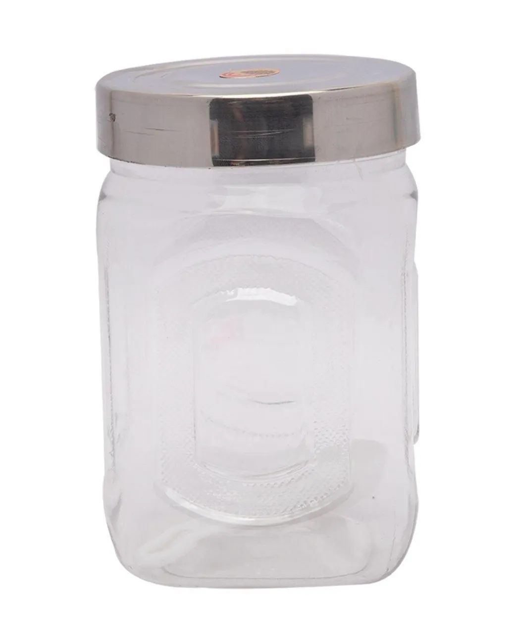 Jars, Transparent, Plastic, Set of 4, 500 mL