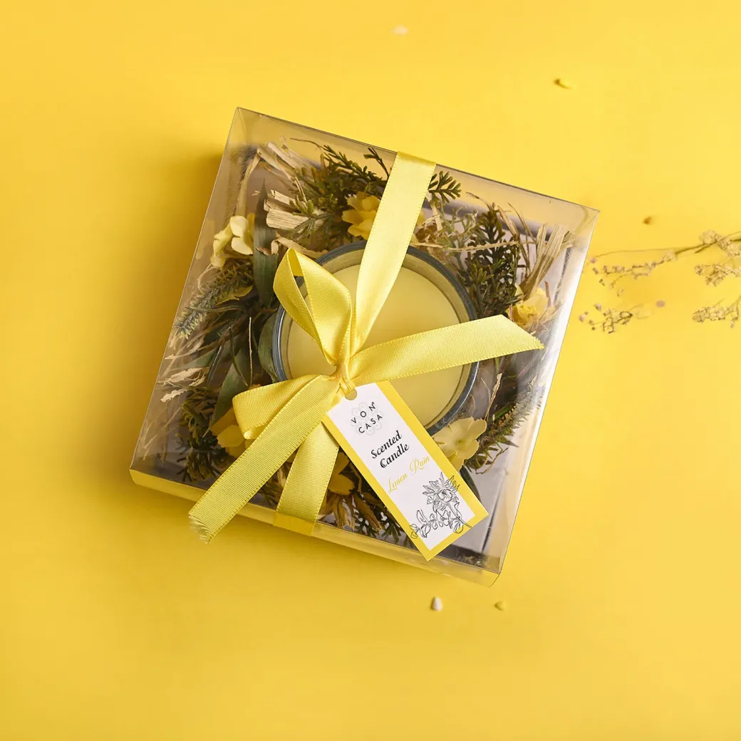 Lemon Rain Big Fragrance Candle