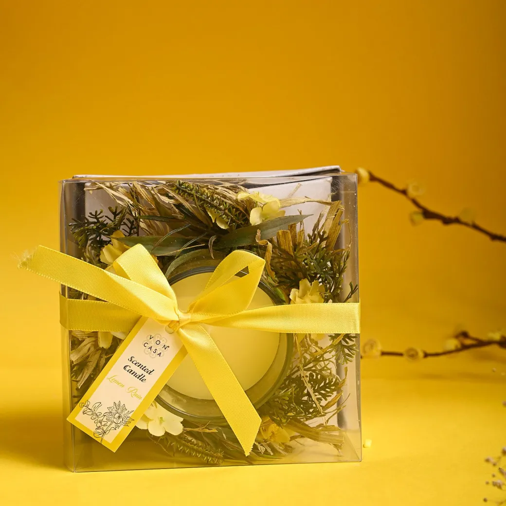 Lemon Rain Big Fragrance Candle