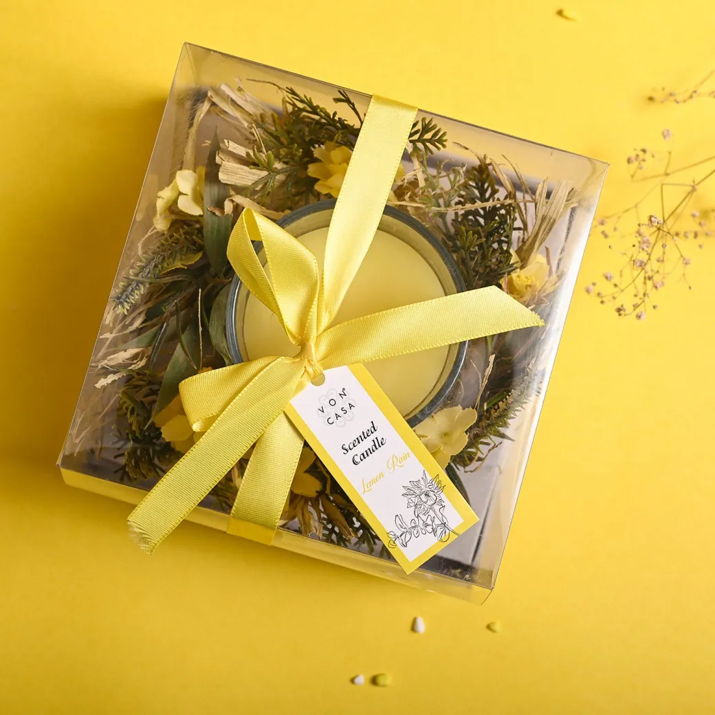 Lemon Rain Big Fragrance Candle