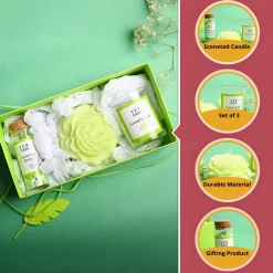 Lily Fragrance Candle Gift Set