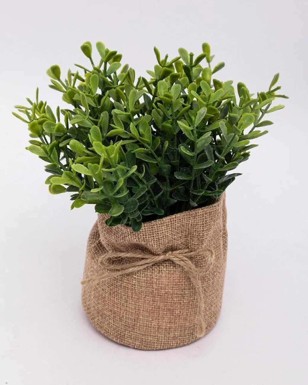Market99 Artificial Flower with Pot, Green, Plastic