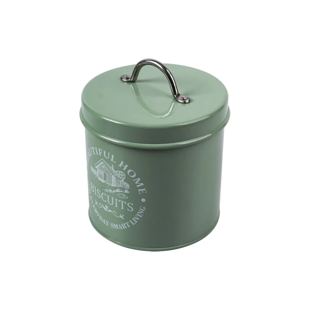 Market99 Biscuits & Namkeen Storage Jar with Lid - Set Of 2, Each 1300 mL