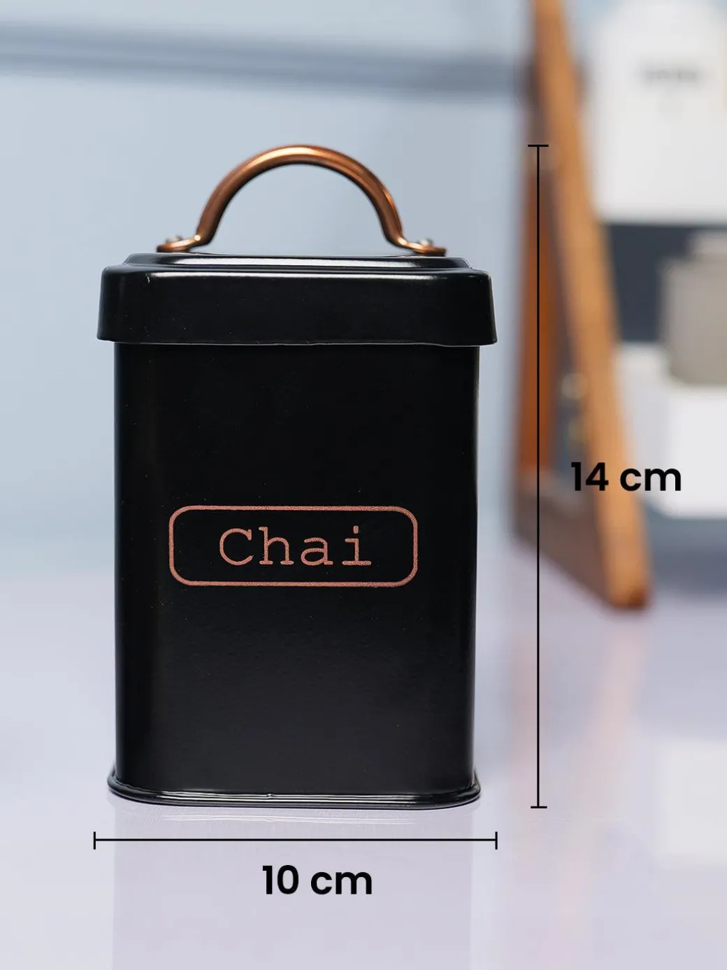 Market99 Black Chai + Chini Jar Set