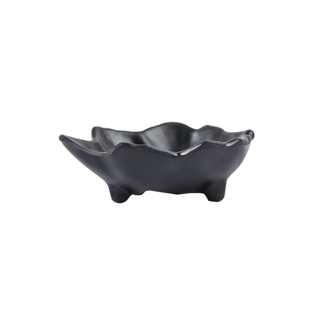 MARKET99 Black Melamine Chutney Bowls, Each 30mL, Set Of 6 Pcs