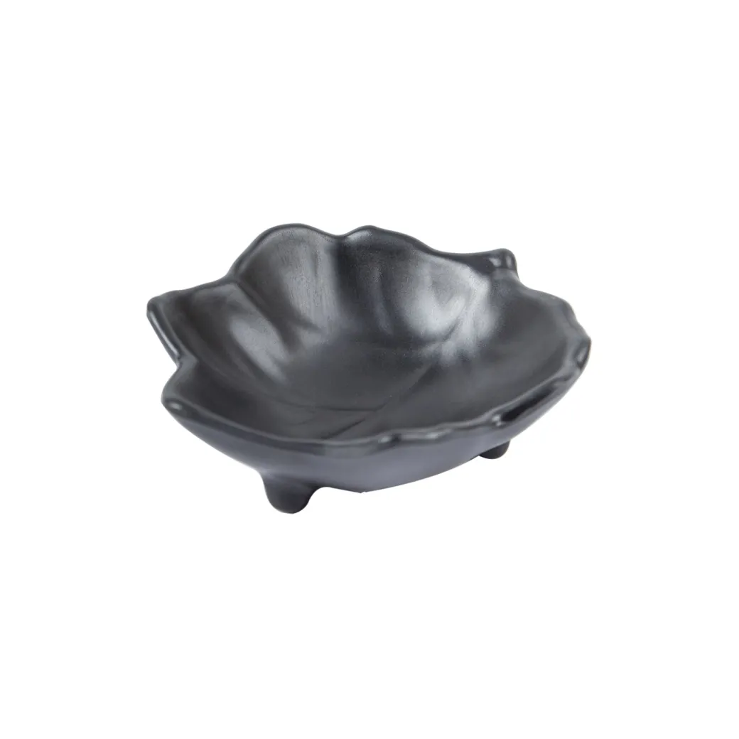 MARKET99 Black Melamine Chutney Bowls, Each 30mL, Set Of 6 Pcs