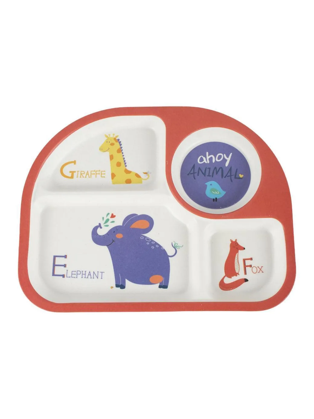 Market99 Children'S Pastel Dinner Set 1 Plate, 1 Bowl, 1 Tumbler, 1 Fork & 1 Spoon