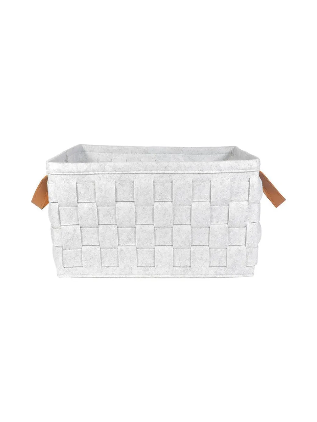 Market99 Felt Fabric Storage Basket Organizer Boxes (25 Litre) - 41X28X22Cm