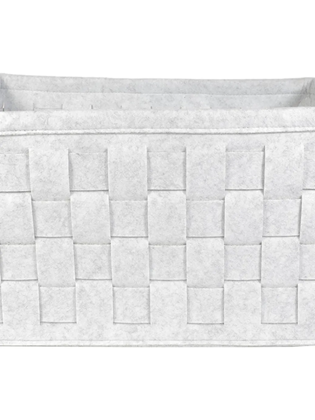 Market99 Felt Fabric Storage Basket Organizer Boxes (25 Litre) - 41X28X22Cm