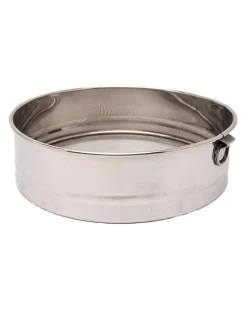 Market99 Flour Strainer, Silver, Stainless Steel