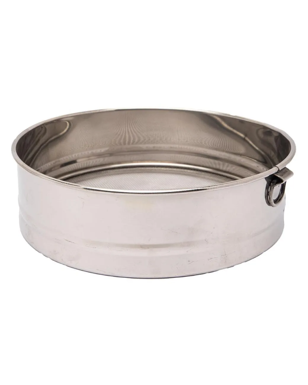 Market99 Flour Strainer, Silver, Stainless Steel