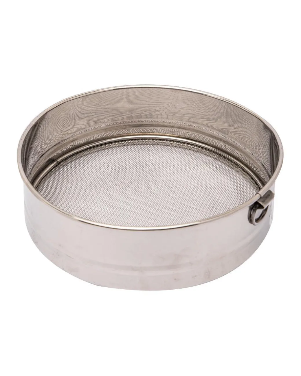 Market99 Flour Strainer, Silver, Stainless Steel