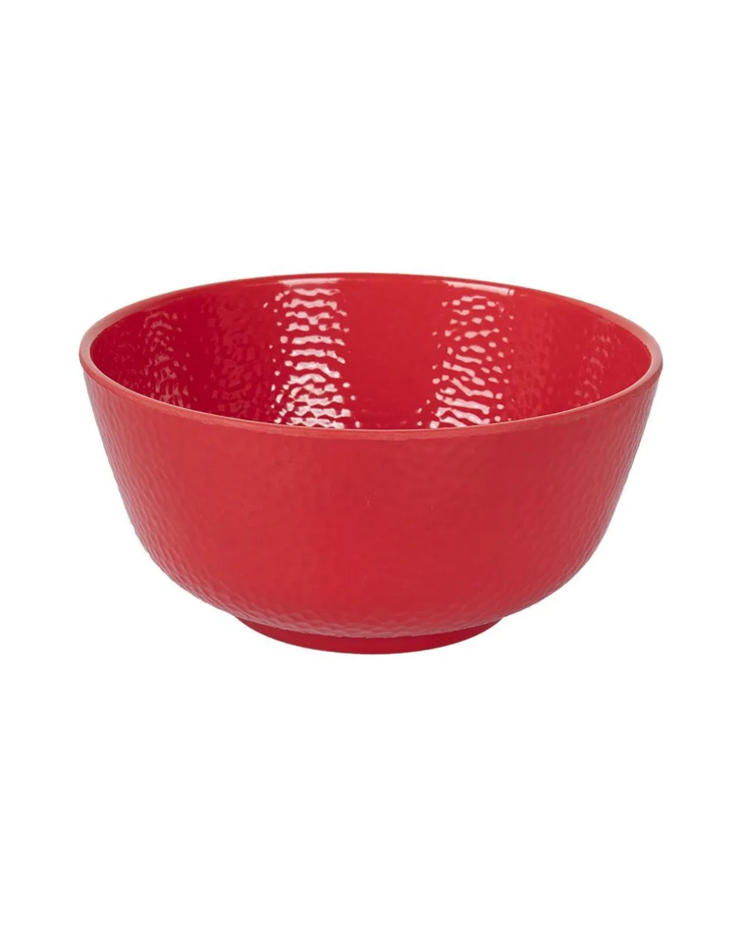 Market99 Melamine Tableware Red Serving Bowls for Dining Table (Set Of 2, 1300mL )