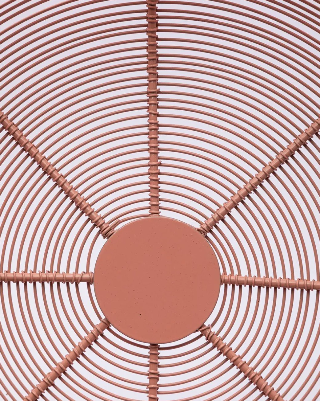 Market99 Metal Wire Countertop Fruit Basket for Home & Kitchen - Peach Colour, Iron