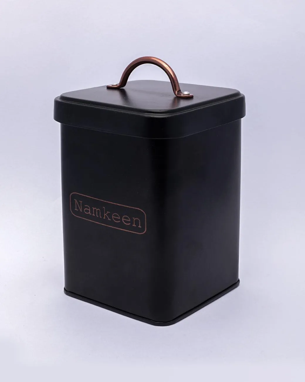 Market99 Namkeen Jar with Lid - (Black, 1900mL)