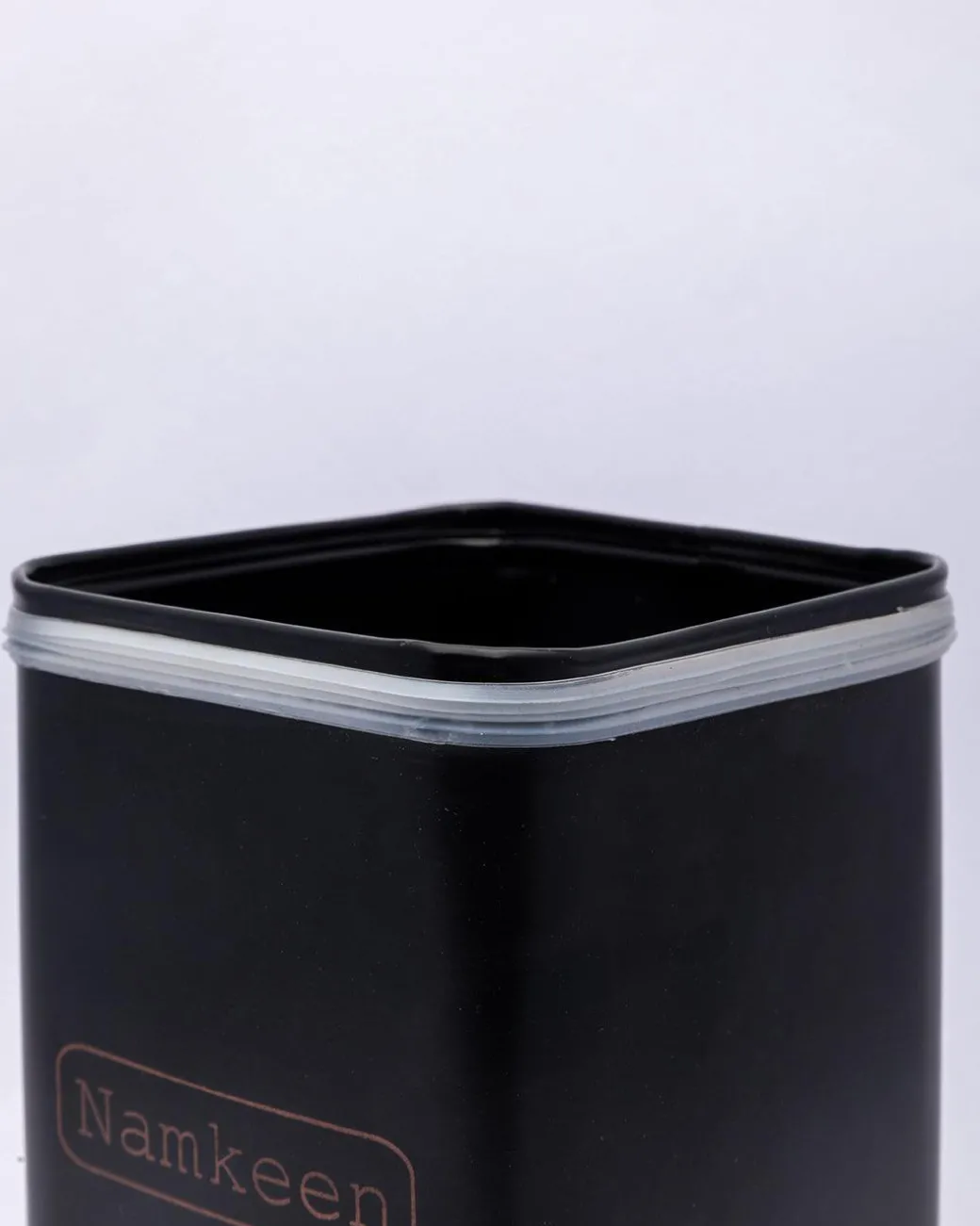 Market99 Namkeen Jar with Lid - (Black, 1900mL)
