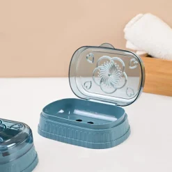 Market99 Plastic Blue Soap Dish Holders