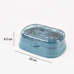 Market99 Plastic Blue Soap Dish Holders