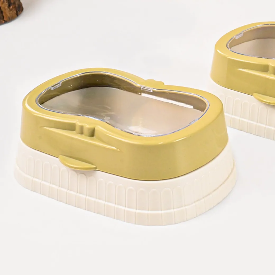 Market99 Plastic Off White Soap Dish - Set Of 2