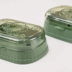 Market99 Plastic Teal Soap Dish Holders