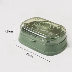 Market99 Plastic Teal Soap Dish Holders