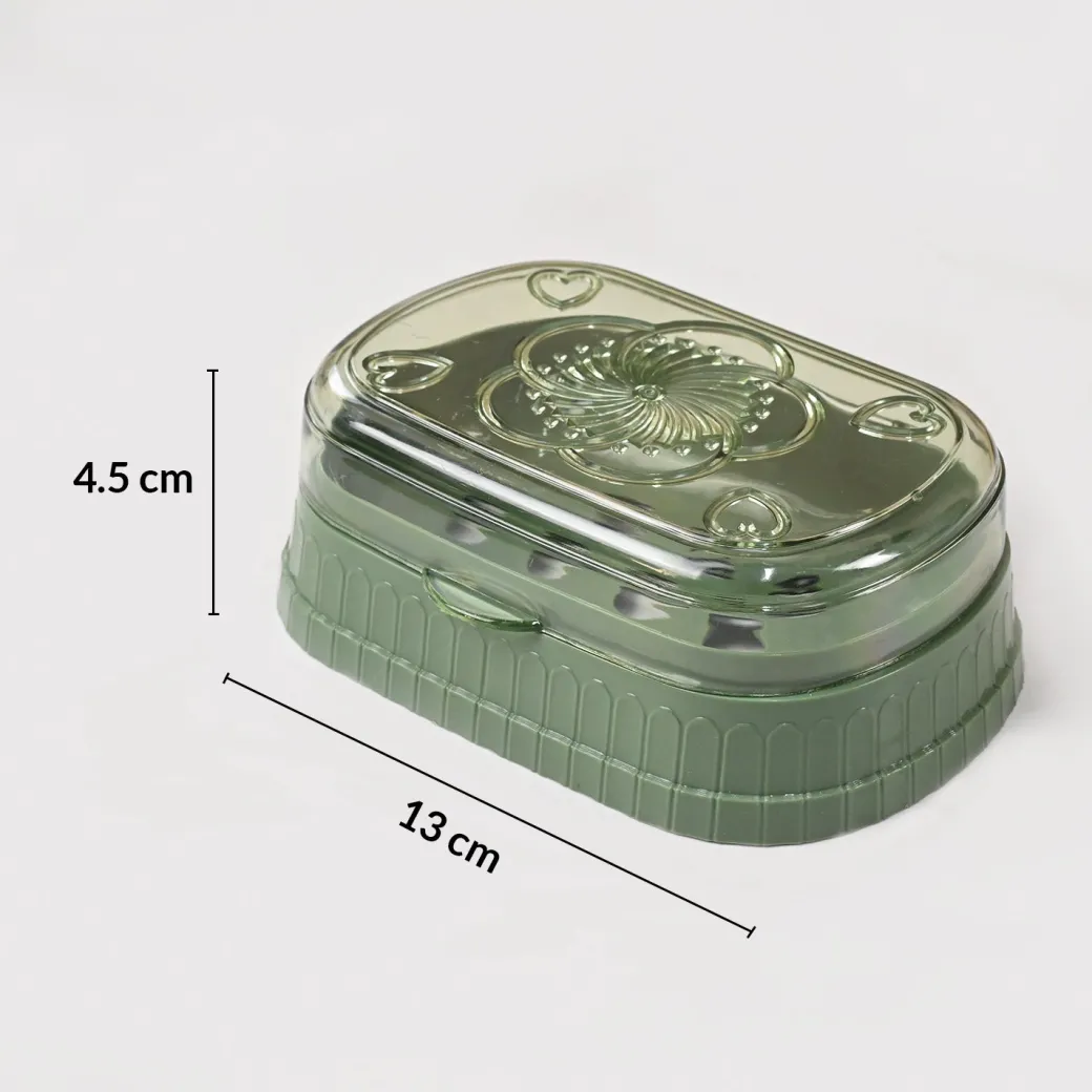 Market99 Plastic Teal Soap Dish Holders